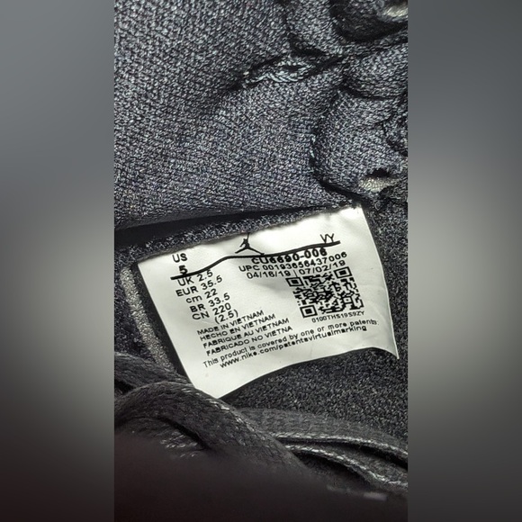 Size 5W - Air Jordan 1 Retro OG High Fearless W - Picture 6 of 6